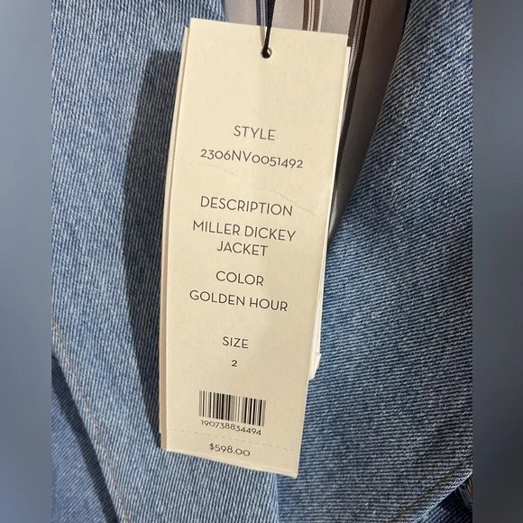 Miller Denim Dickey Jacket - Picture 3 of 4